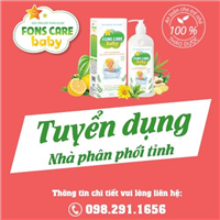 Tìm đại lý, nhà phân phối Sữa tắm thảo dược Fonscare Baby