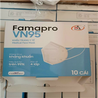 Tìm đại lý, nhà phân phối khẩu trang Famapro N-95