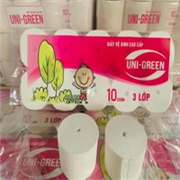 Tìm đại lý, nhà phân phối GIẤY VỆ SINH, GIẤY ĂN CAO CẤP UNI-GREEN 
