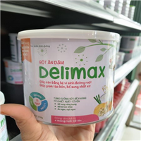 Tìm đại lý, nhà phân phối Bột ăn dặm Delimax