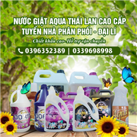 CÔNG TY CỔ PHẦN HUYỀN ANH COSMETICS XIN THÔNG BÁO TÌM ĐỐI TÁC NHÀ PHÂN PHỐI ĐỘC QUYỀN CHO DÒNG SẢN PHẨM NƯỚC GIẶT, NƯỚC RỬA CHÉN, NƯỚC LAU SÀN AQUA 9IN 1