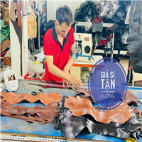 Sản xuất giày dép đa dạng đủ mẫu chất liệu da bò thật.